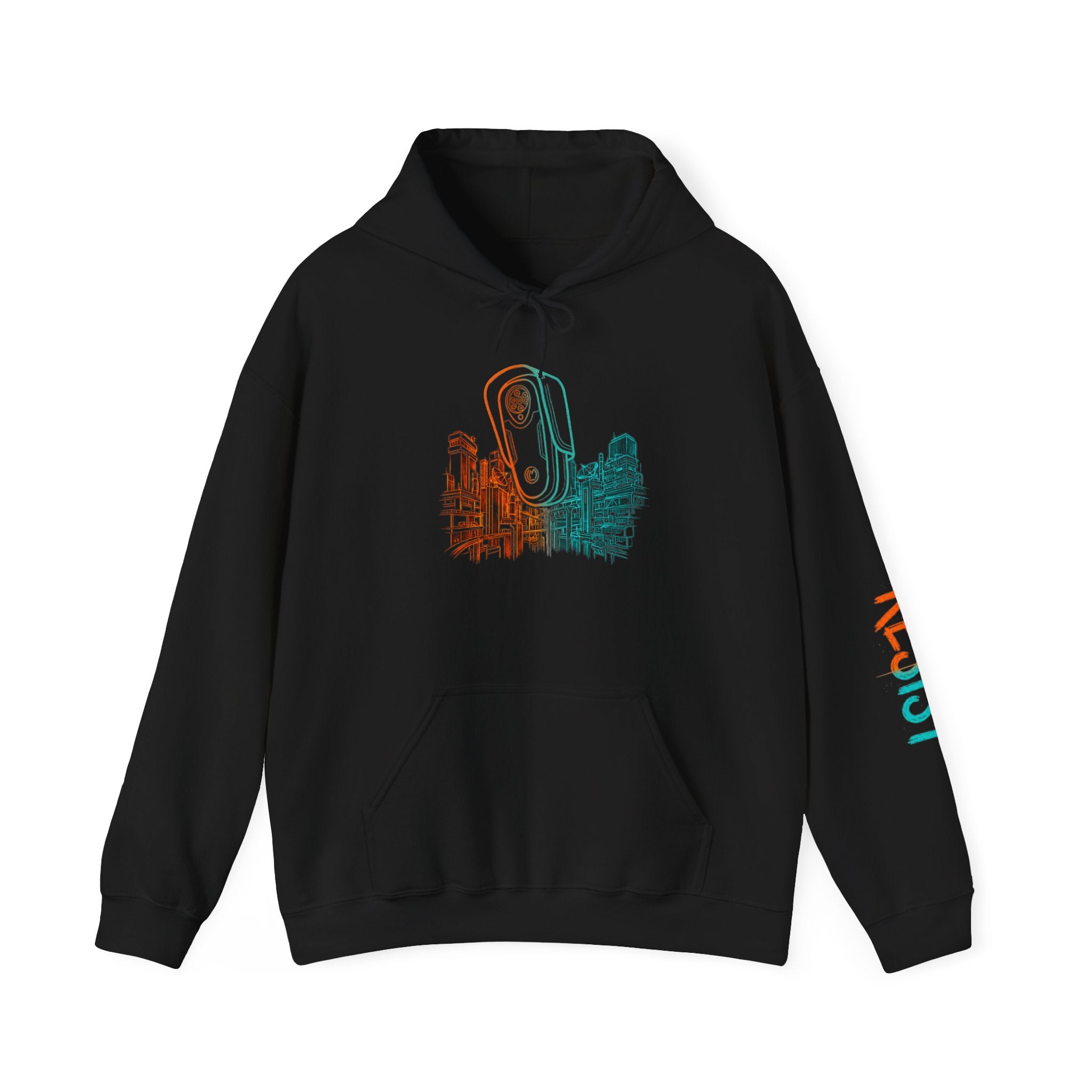 Resist Flock City Hoodie